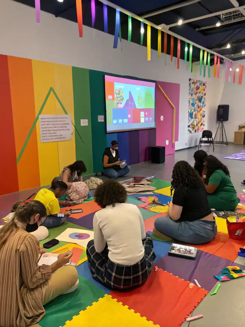 An image of a virtual event or workshop being conducted on the Kinetic Community platform, with participants actively engaged and learning from the session.